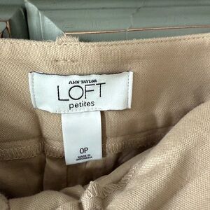 LOFT Tan Skirt